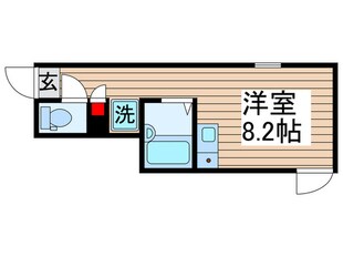 Reberty北千住の物件間取画像